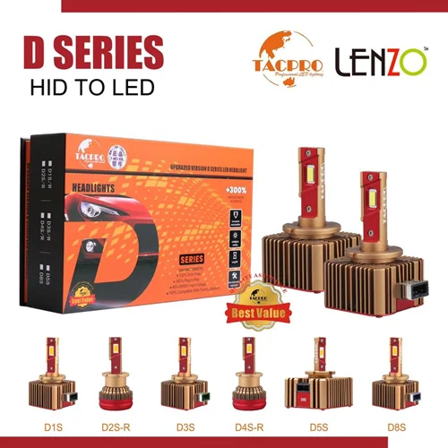 هدلایت سری D با پایه D1s,D2s,D3s,D4s