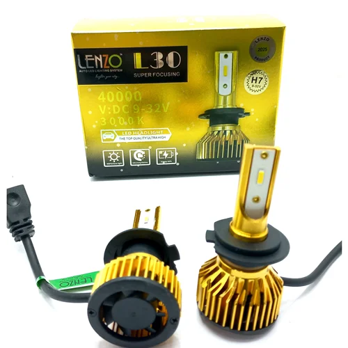 هدلایت L30 زرد لنزو