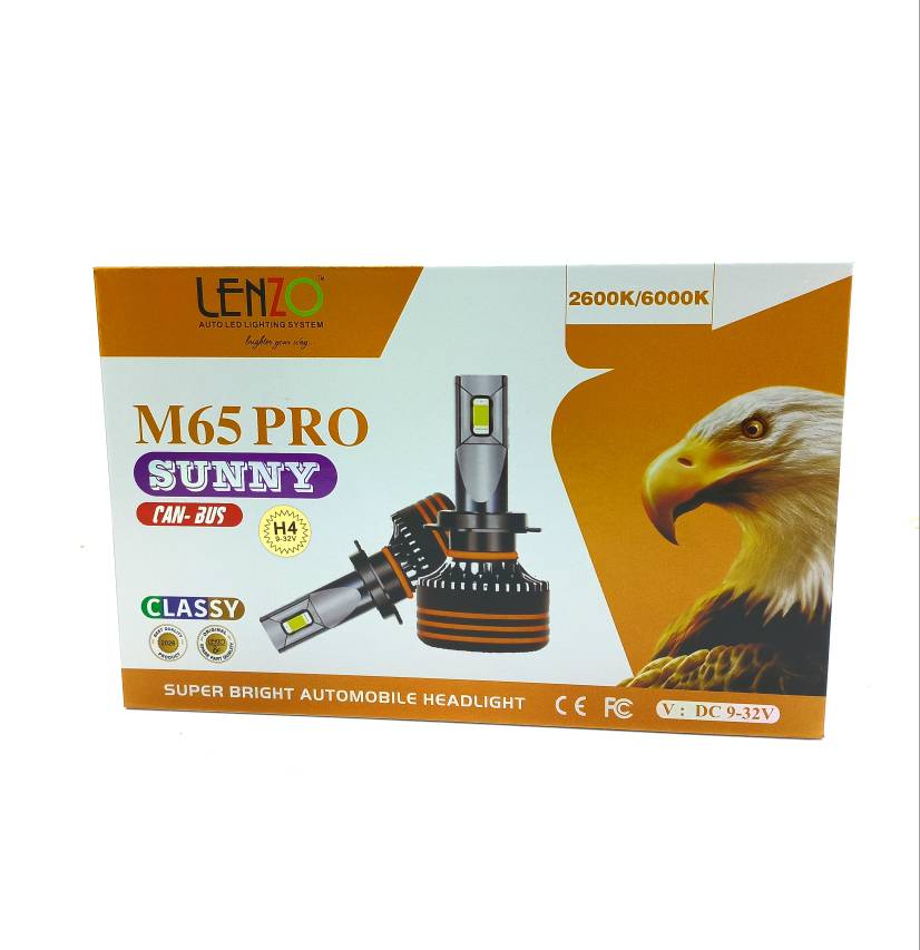 هدلایت M65 PRO SUNNY برند لنزو 2600K (آفتابی مایل به مسی)