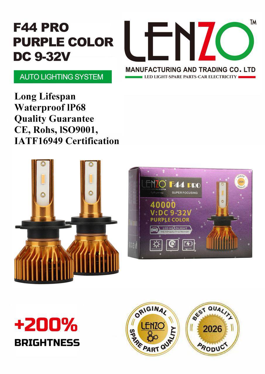 هدلایت F44 PRO برند لنزو